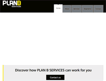 Tablet Screenshot of planbservices.com.au